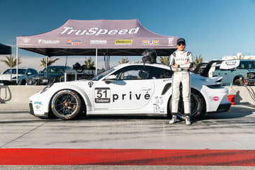charity blog- give away for The Evening En Blanc fund raiser-awarding the race car experience