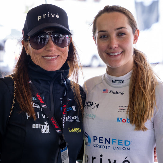Sabré Cook Announces privé products as Title Partner for 2026 Porsche Carrera Cup North America Season