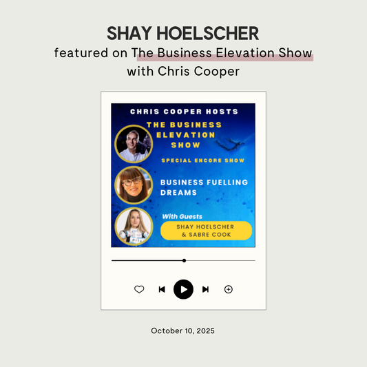 Special Encore Show: Business Fuelling Dreams with Shay Hoelscher and Sabre Cook