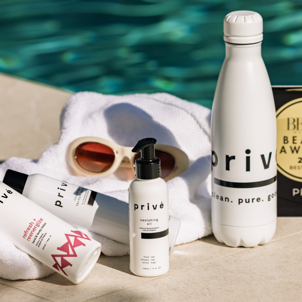 prive vanishing oil - poolside