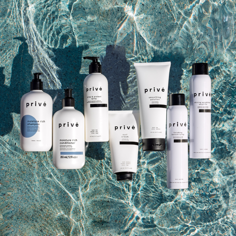 privé shining weightless amplifier - group product image poolside