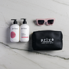 prive cosmetic bag - amp up shampoo & conditioner + pouch